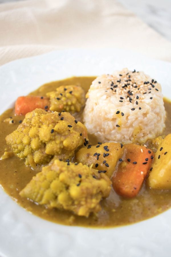 Vegetarian Japanese Curry - A Hedgehog In The Kitchen