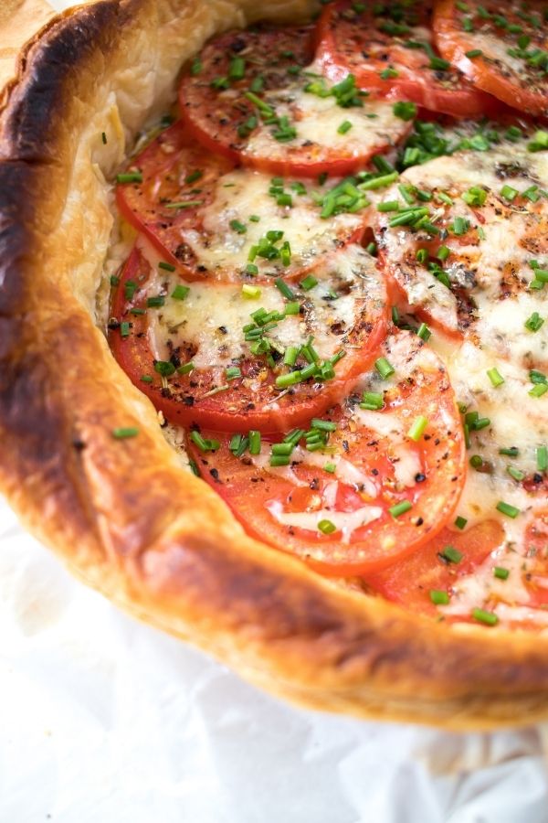 French Tomato Tart 3 - A Hedgehog in the Kitchen